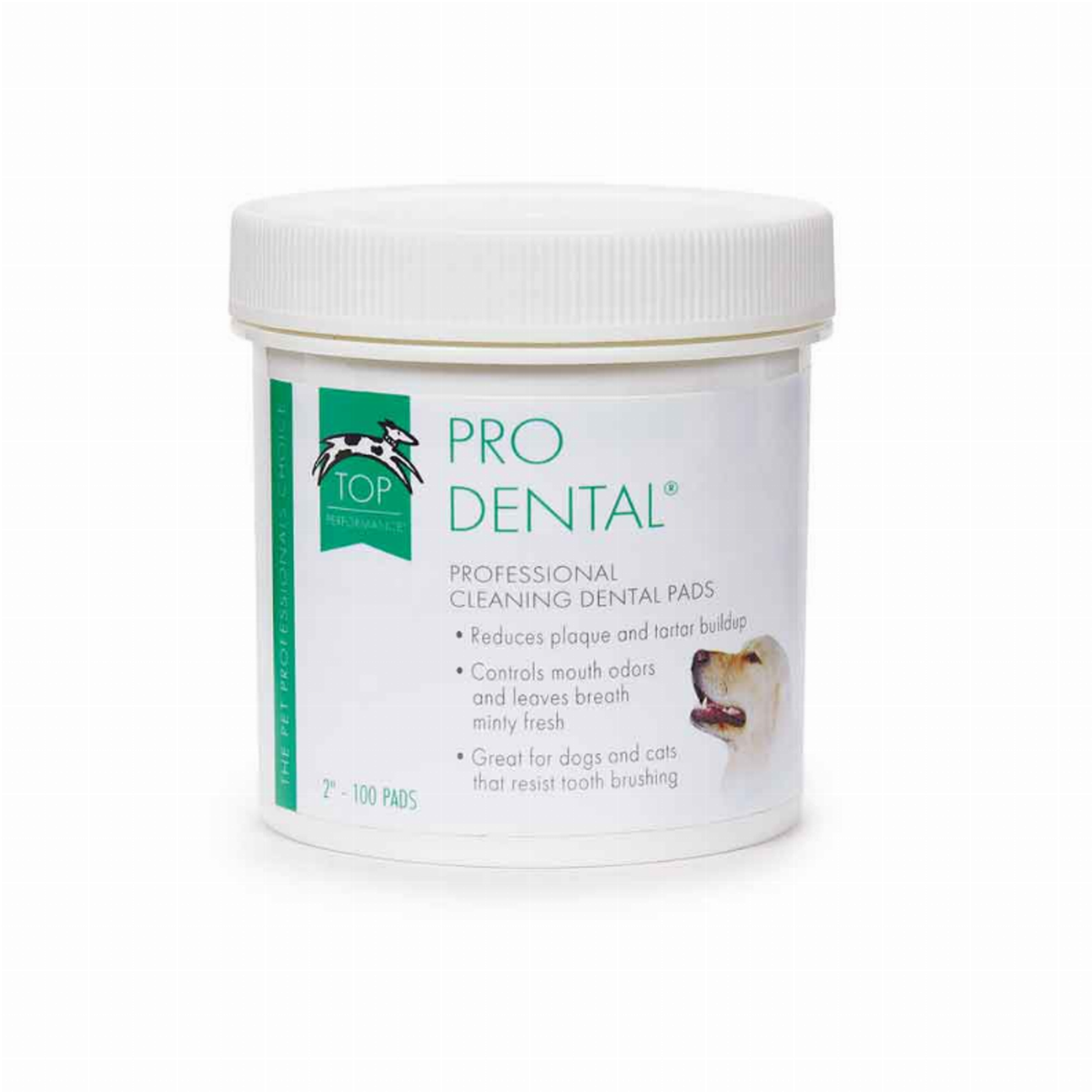 Pet Cleansing Dental Pads – 100 Count
