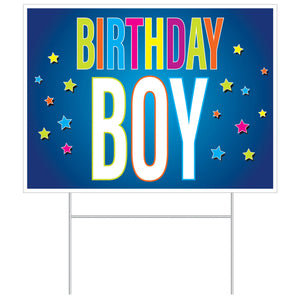 Plastic Yard Signs(Multiple Themed Designs Available)