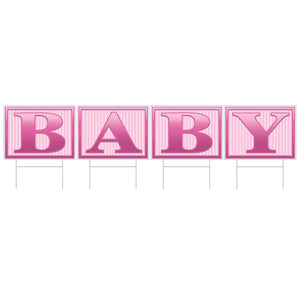Plastic Yard Signs(Multiple Themed Designs Available)