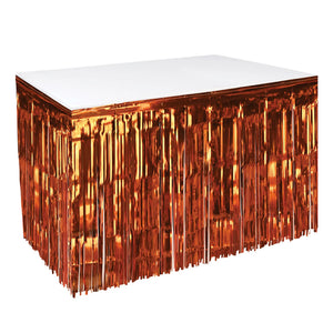 Table Skirts - Metallic (Multiple Designs Available)