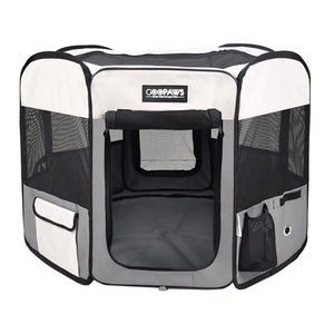 GOOPAWS Soft-Sided Dog & Cat Playpen