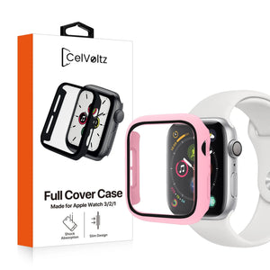 For Apple Watch 6 5 4 3 2 Se Cover Case + Screen Protector 38/40/41/42/44Mm