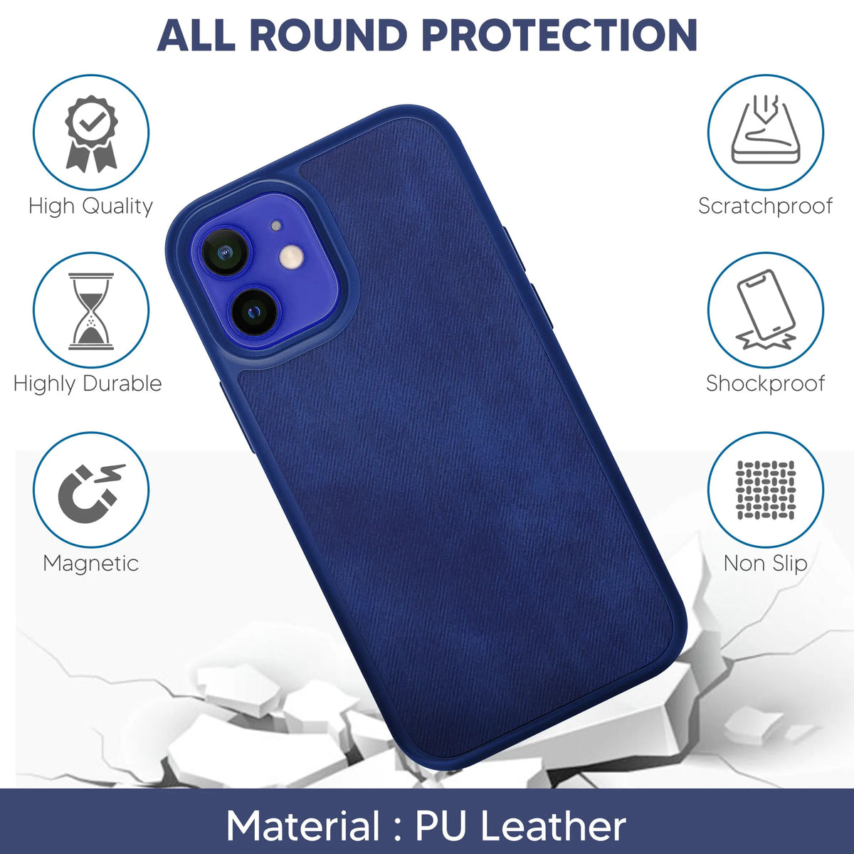 Celvoltz Handcrafted Ultra Slim Luxury Phone Case For IPhone