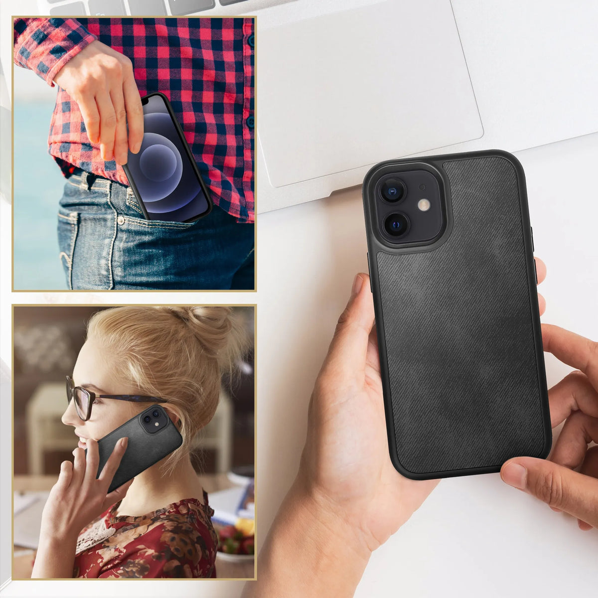Celvoltz Handcrafted Ultra Slim Luxury Phone Case For IPhone