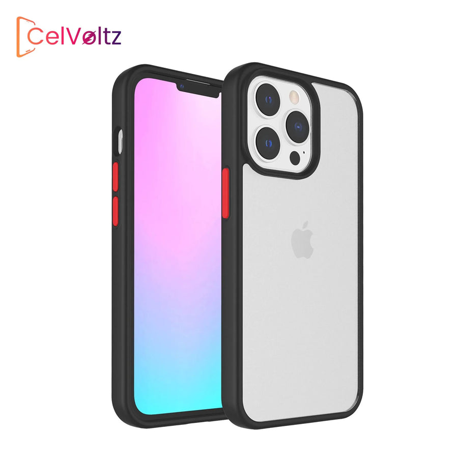 Celvoltz Hard Pc + Soft TPU Frame [Shock-Absorbing] Phone Case