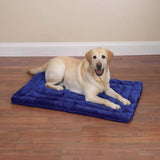 Double-Sided Plush Dog Crate Mat – Multiple Sizes