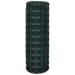 Euro Fence Steel 82ftx3.9ft Green