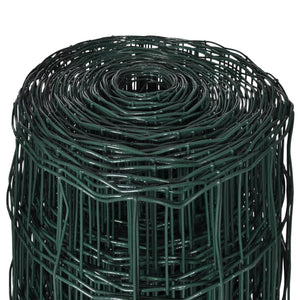 Euro Fence Steel 82ftx3.9ft Green