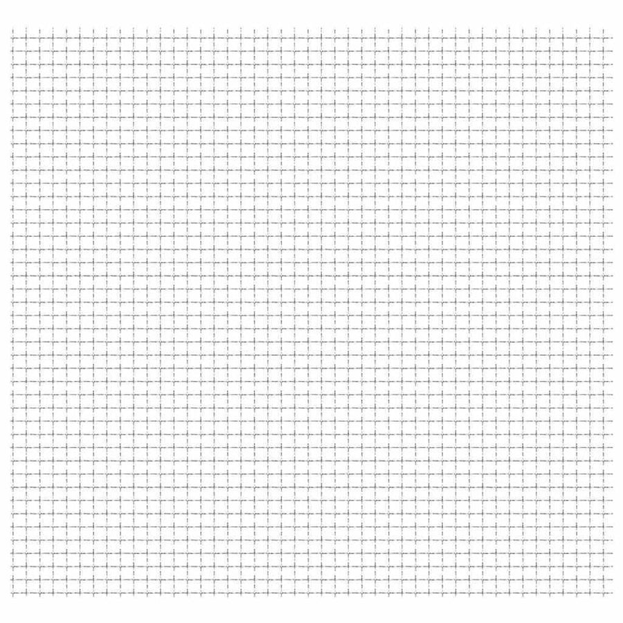 Crimped Garden Wire Fence Stainless Steel 39.4"x33.5" 1.2"x1.2"x0.1