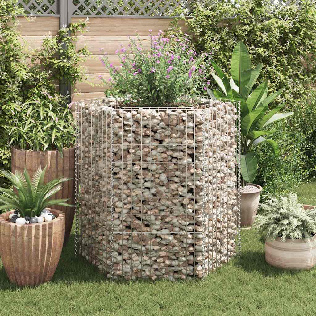 Hexagonal Gabion Raised Bed 39.4"x35.4"x39.4