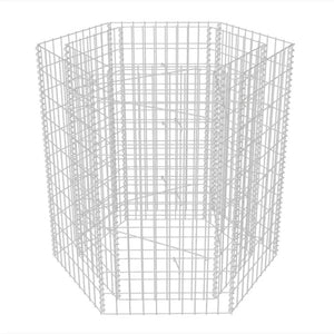 Hexagonal Gabion Raised Bed 39.4"x35.4"x39.4