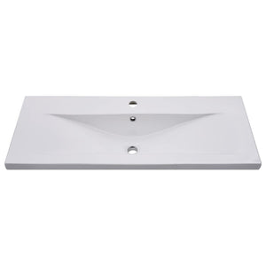 Built-in Basin 39.8"x15.6"x7.3" Ceramic White