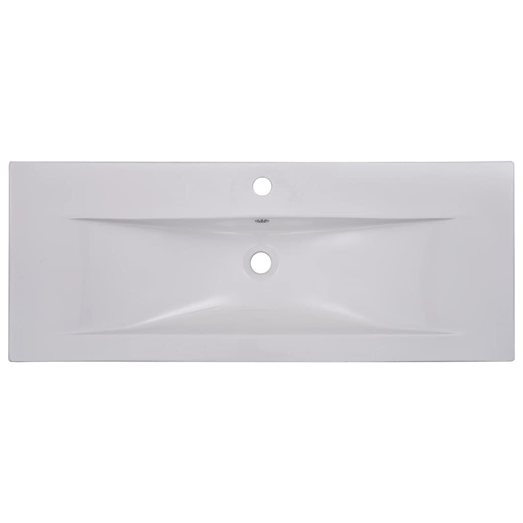 Built-in Basin 39.8"x15.6"x7.3" Ceramic White