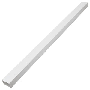 Cable Trunking Self-Adhesive 2.4"x1.6" 98.4'PVC