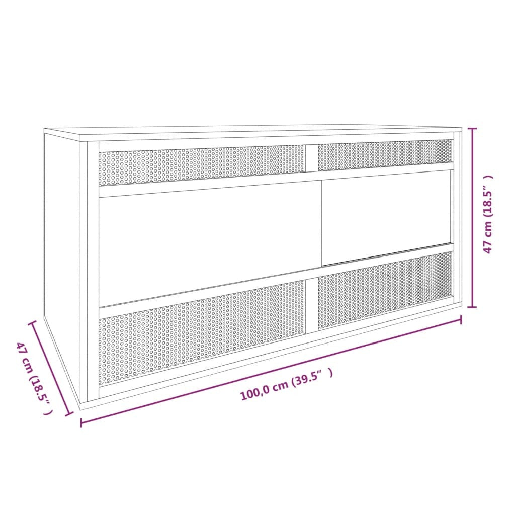 Terrarium Engineered Wood 39.4"x18.5"x18.5