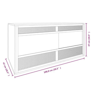 Terrarium Engineered Wood 39.4"x18.5"x18.5