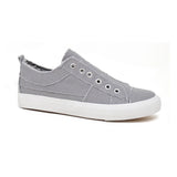 Yoki Bentley-30 Women's Slip-On Canvas-Style Sneakers