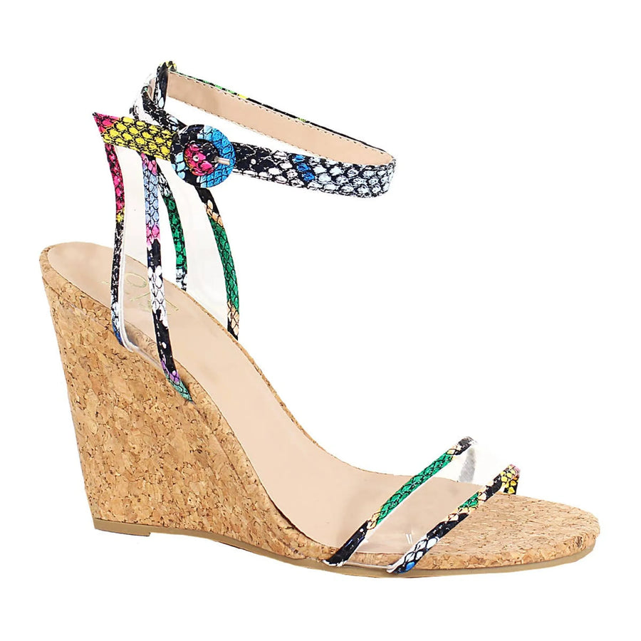 Yoki Women's Open-Toe Strap Wedge Sandals