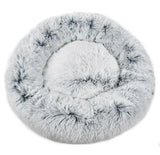 Plush Pet Bed with Gripper-Dot Base – 23 & 28 Inches