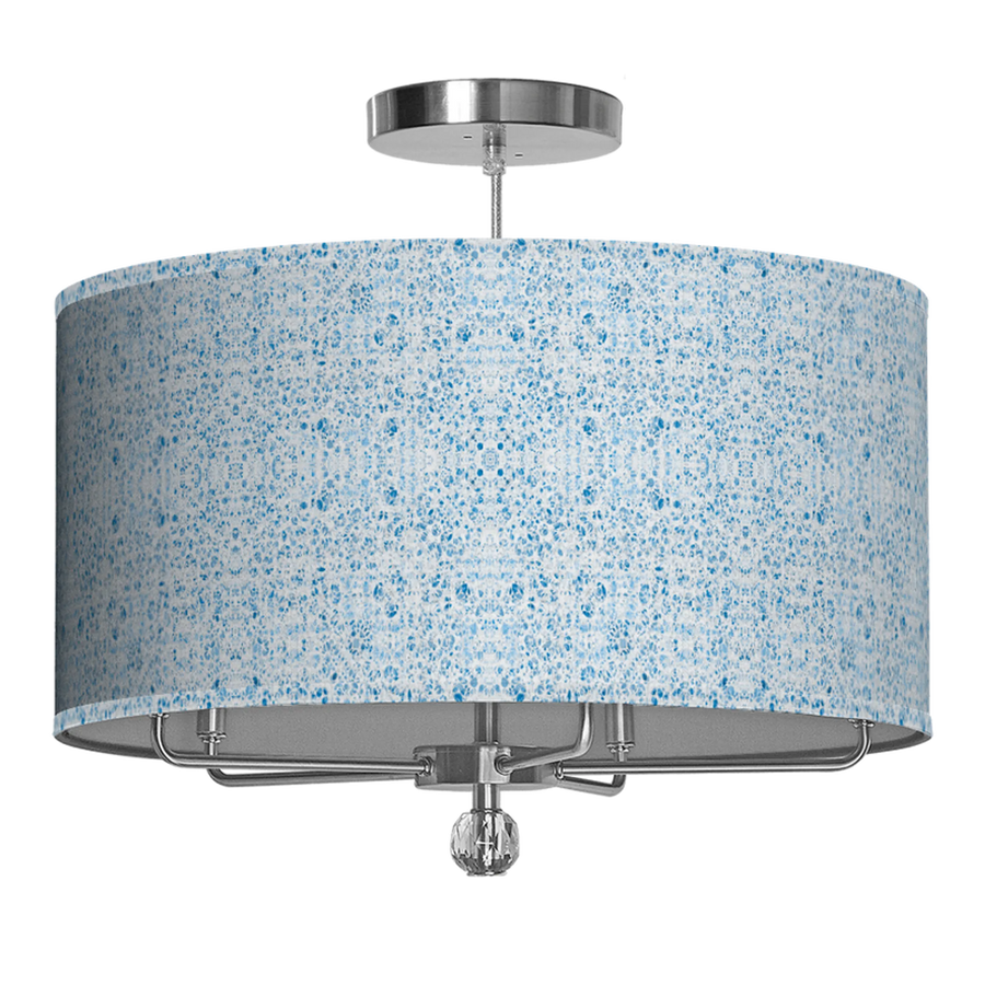 ALBANY DRUM CHANDLELIER - Blue 1