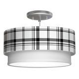 HOLLYWOOD TIERED DRUM PENDANT