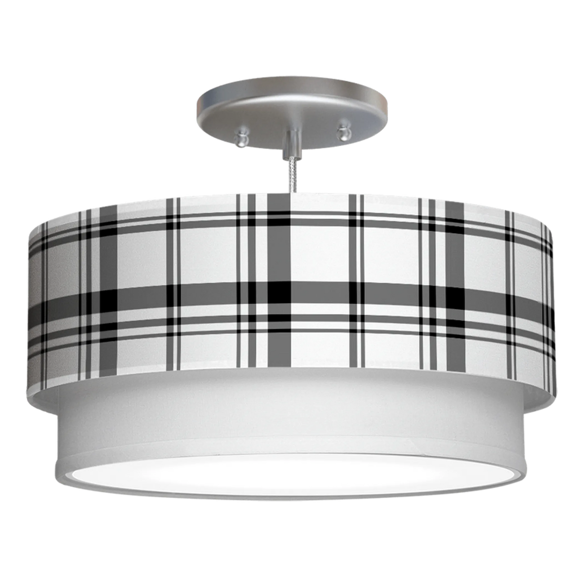 HOLLYWOOD TIERED DRUM PENDANT