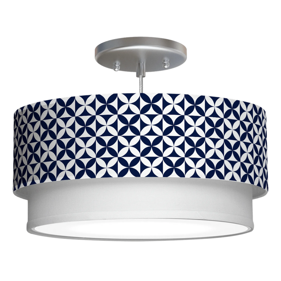 HOLLYWOOD TIERED DRUM PENDANT