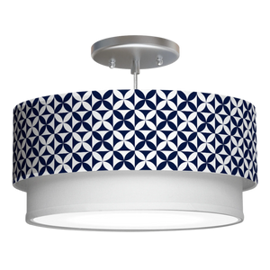 HOLLYWOOD TIERED DRUM PENDANT