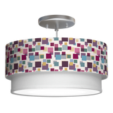 HOLLYWOOD TIERED DRUM PENDANT