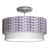 HOLLYWOOD TIERED DRUM PENDANT