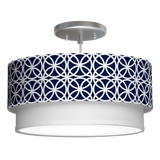 HOLLYWOOD TIERED DRUM PENDANT