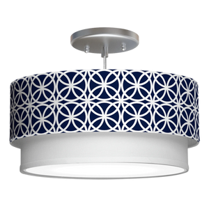 HOLLYWOOD TIERED DRUM PENDANT