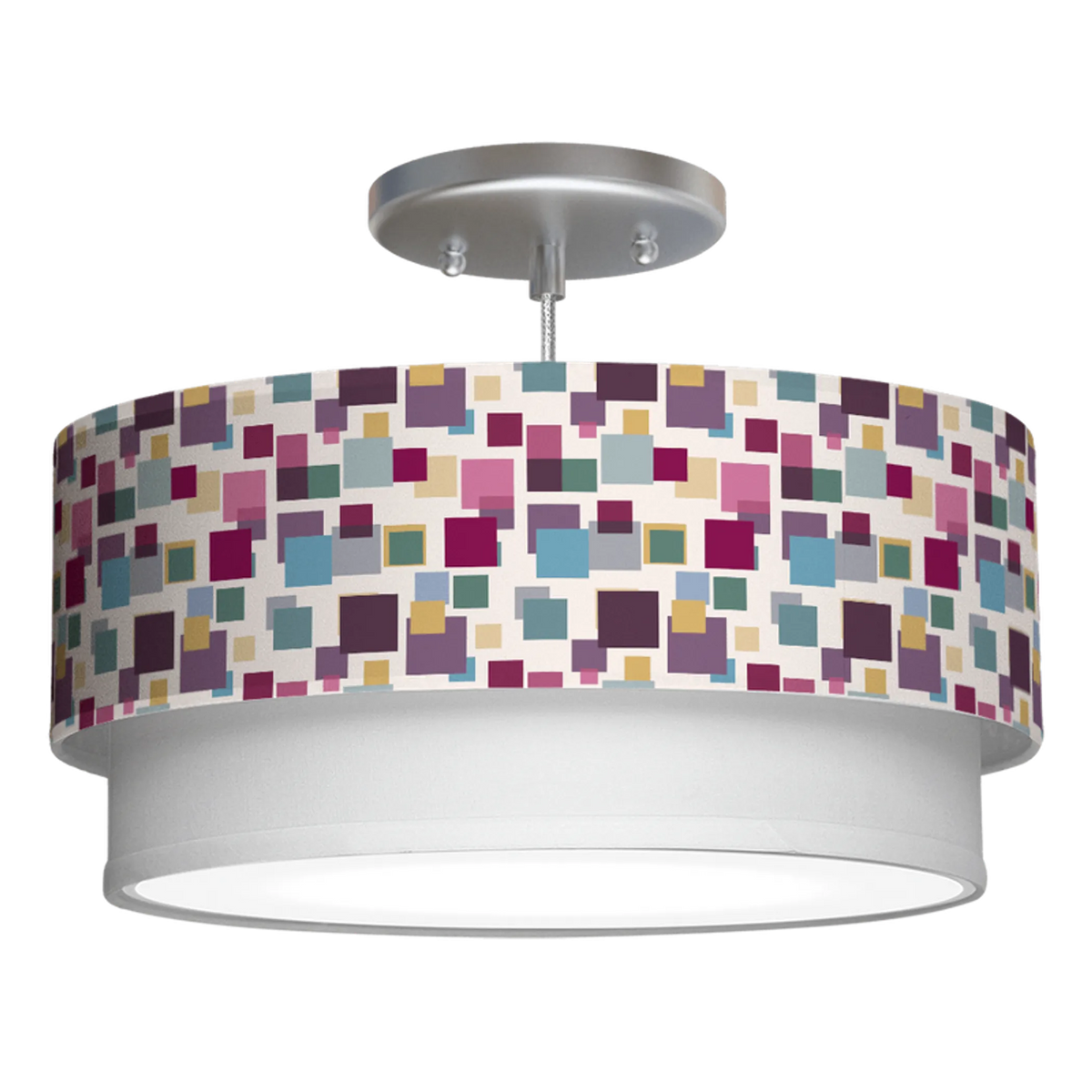 HOLLYWOOD TIERED DRUM PENDANT