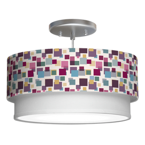 HOLLYWOOD TIERED DRUM PENDANT