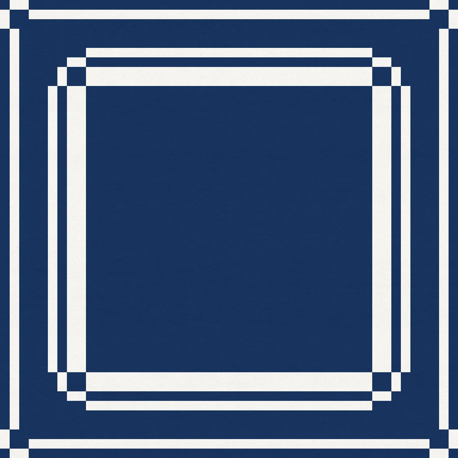 Tie Square Indoor/Outdoor Vinyl Floor Covering