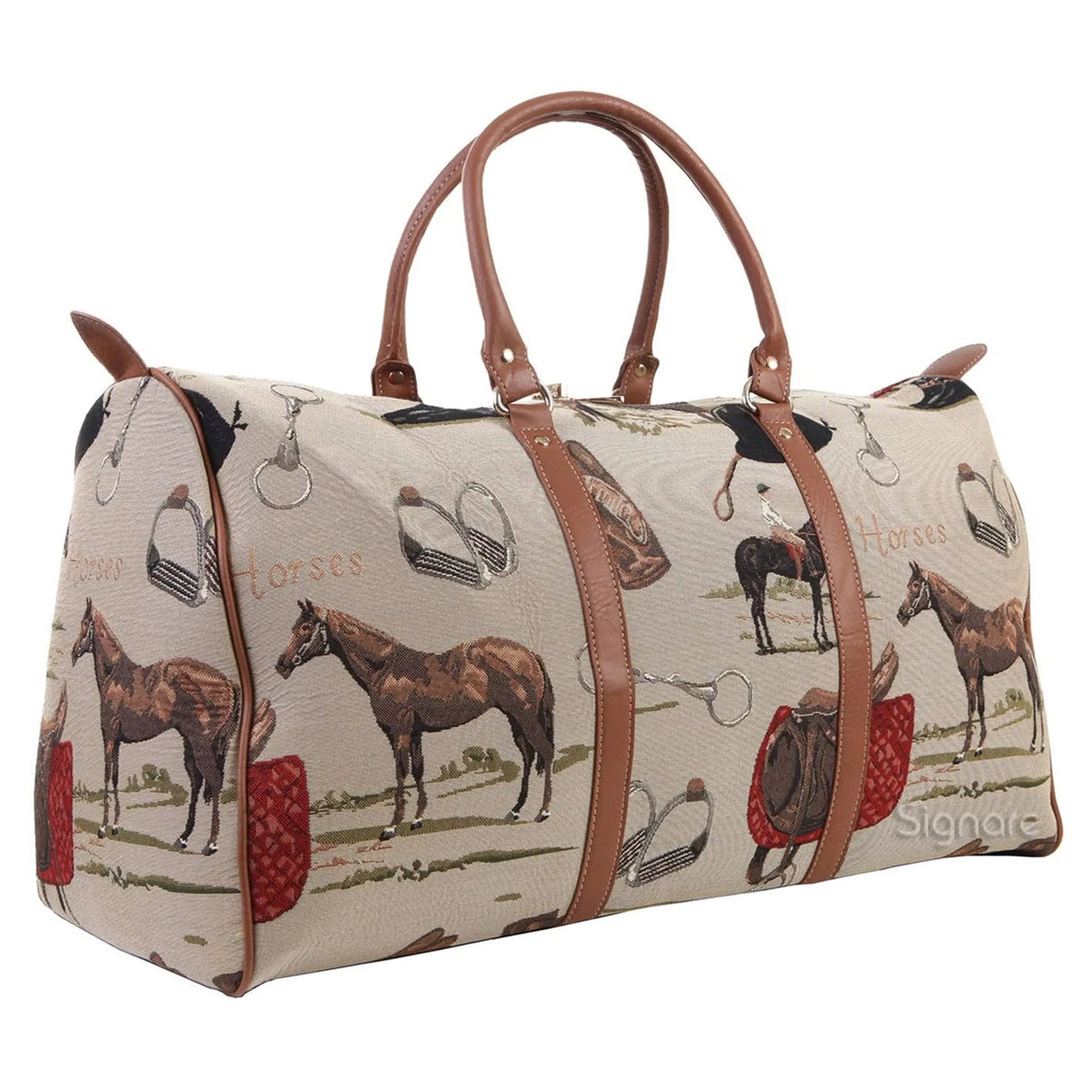 BHOLD-HOR  Horse Big Holdall/Duffel Bag