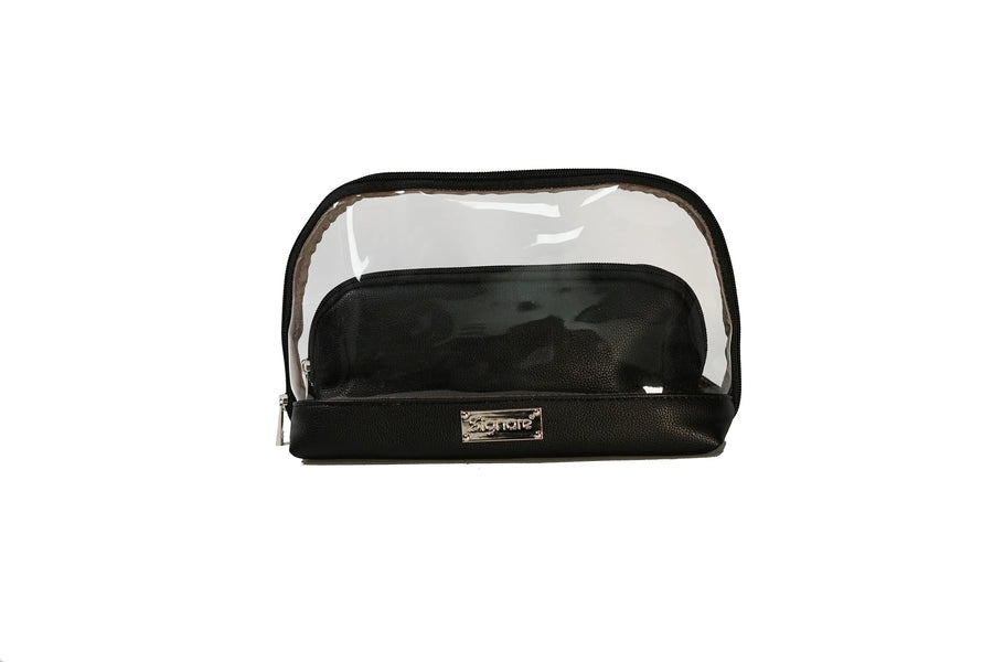 Clear Toiletry Bag Set 2 Bags
