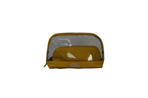 Clear Toiletry Bag Set 2 Bags