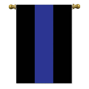 Thin Line Police Garden Flag