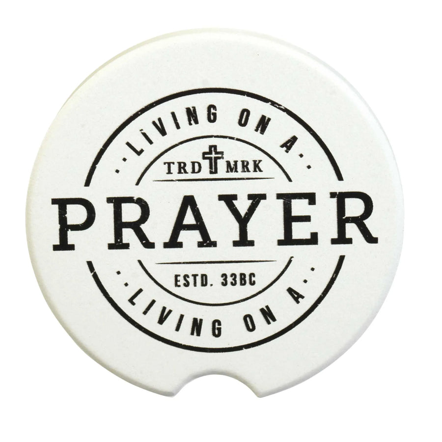 Car Coasters Living On A Prayer