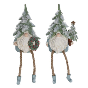 Pine Tree Gnome Shelf Sitter Figurine