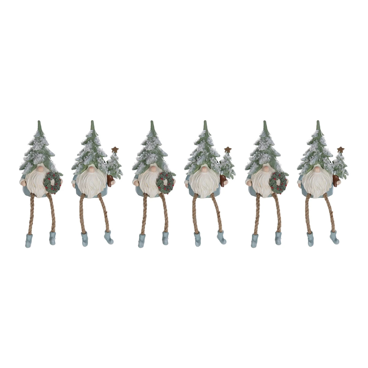 Pine Tree Gnome Shelf Sitter Figurine
