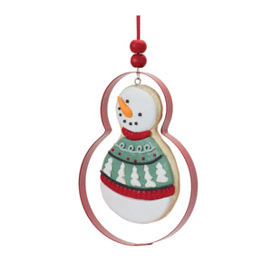 Metal Cookie Cutter Ornament