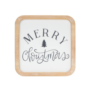 Holiday Sentiment Plaque