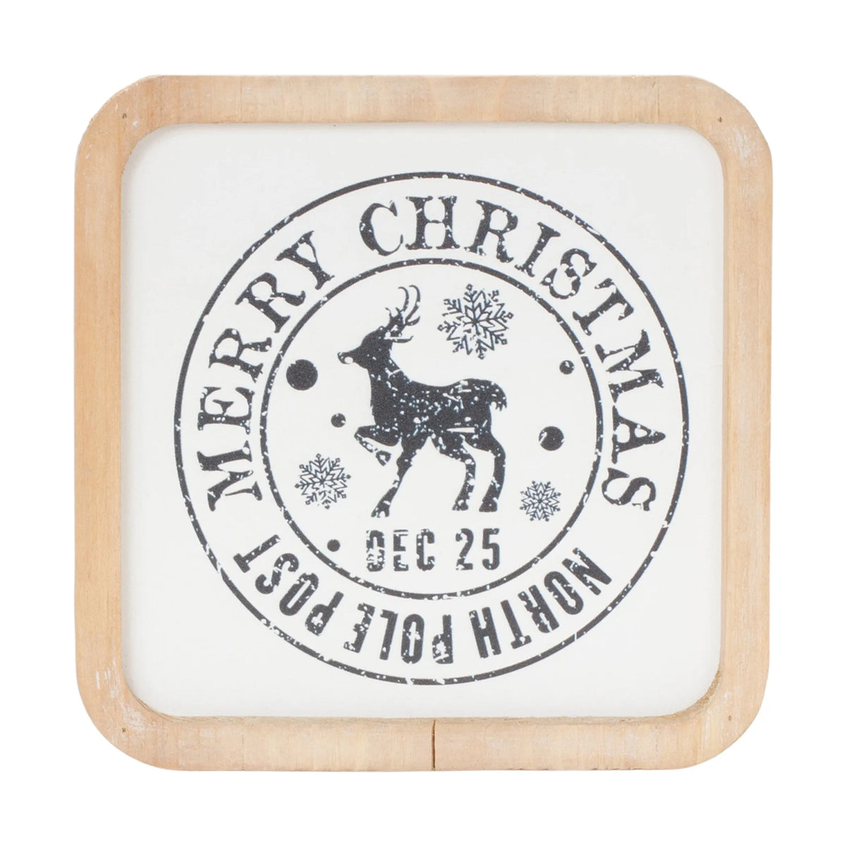 Holiday Mail Stamp Plaque