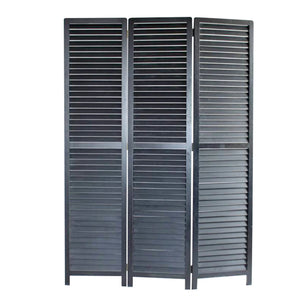 47 X 67 Black Wood Screen