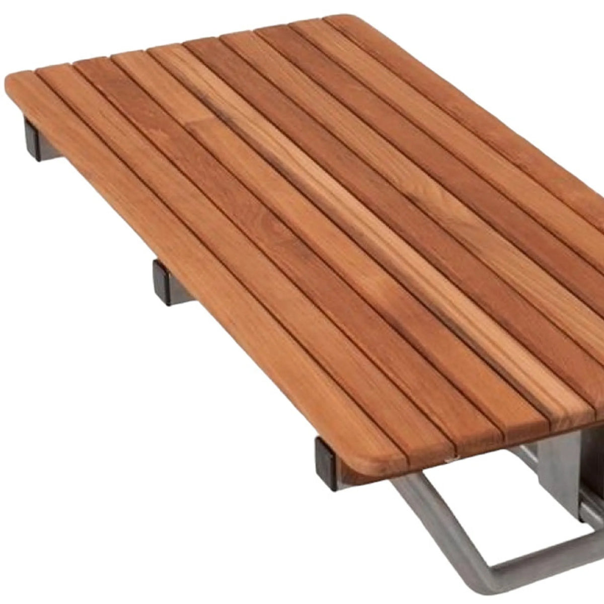 28" Premium Wall Mount Teak Shower Bench