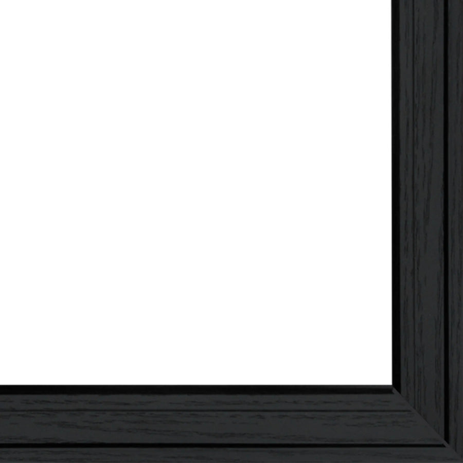 Set of Four Kitchen Collection VI with Seven Peg Mug Rack 2 Black Framed Kitchen