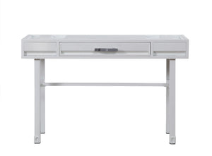 47" White Iron Vanity Table