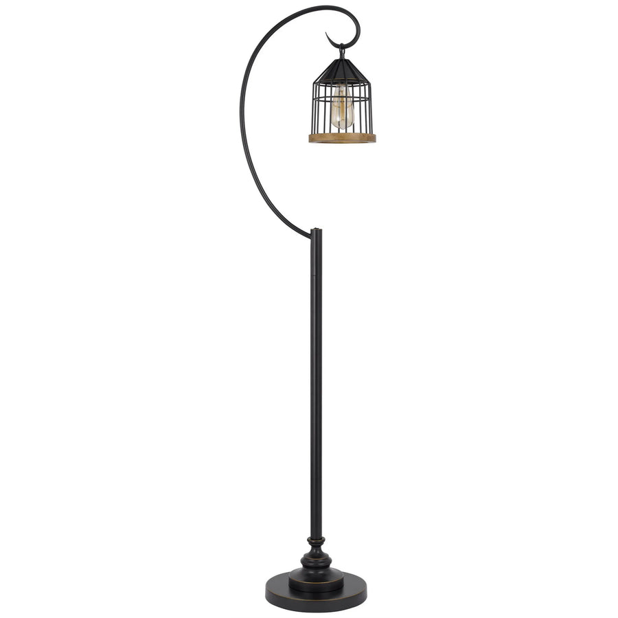63" Bronze Traditional Shaped Floor Lamp - 1